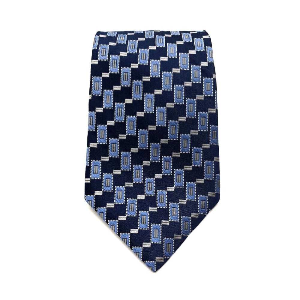 Campia Moda Mens Dress Tie Suit 100% Silk Extra Long Corporate Shirt Gift Blue